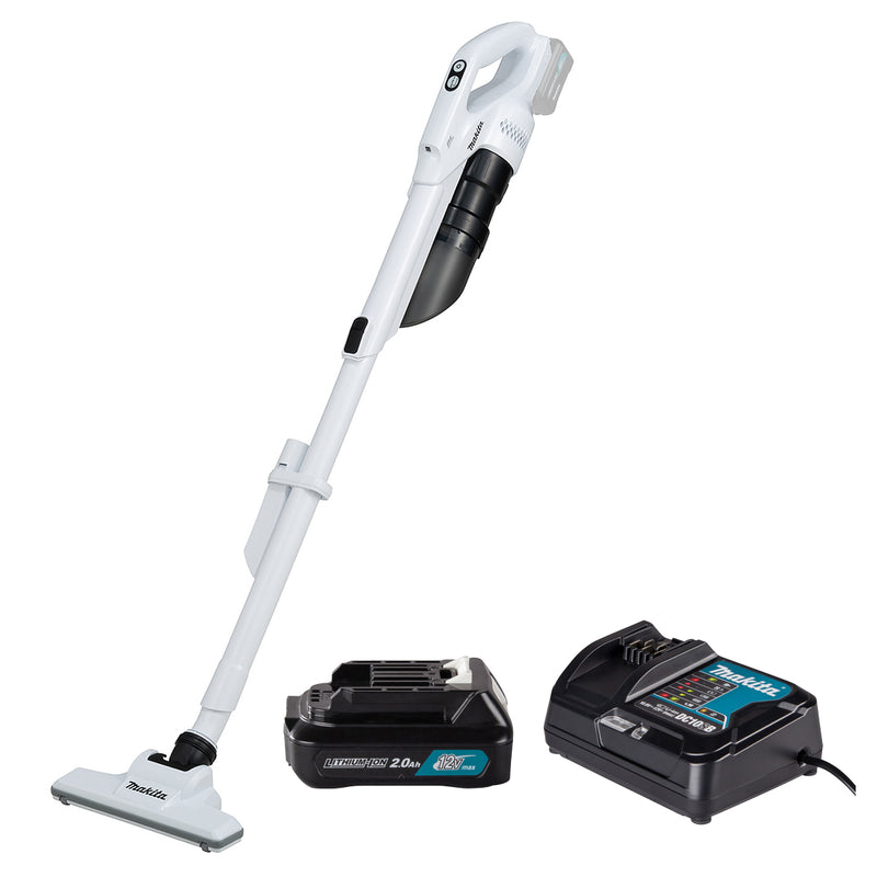 Máy hút bụi cầm tay Makita CL200FD dùng Pin 12Vmax CXT, khả năng chứa bụi 250ml