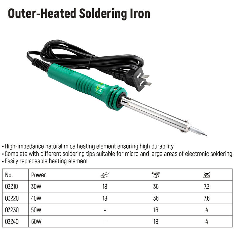 Mỏ hàn chì SATA công suất từ 30W - 60W
