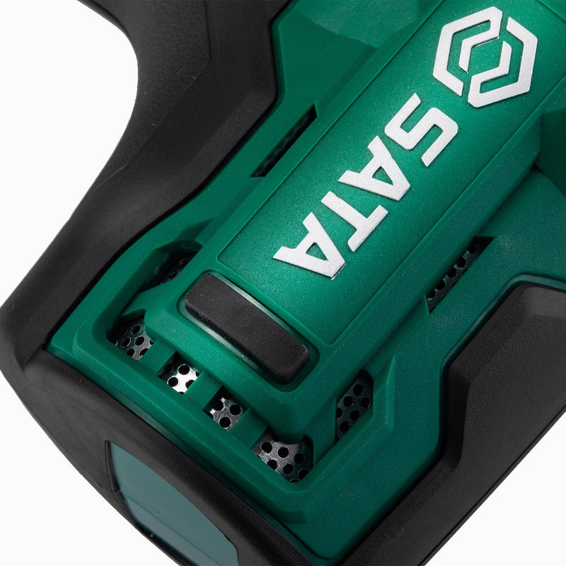 Máy siết bu lông SATA 51074 dùng Pin 18V, cốt 1/2 inch
