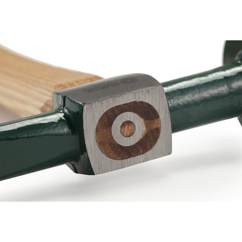 Búa gò kim loại, mũi cong, cán gỗ Hickory SATA 92103 chiều dài 330mm, trọng lượng 305g
