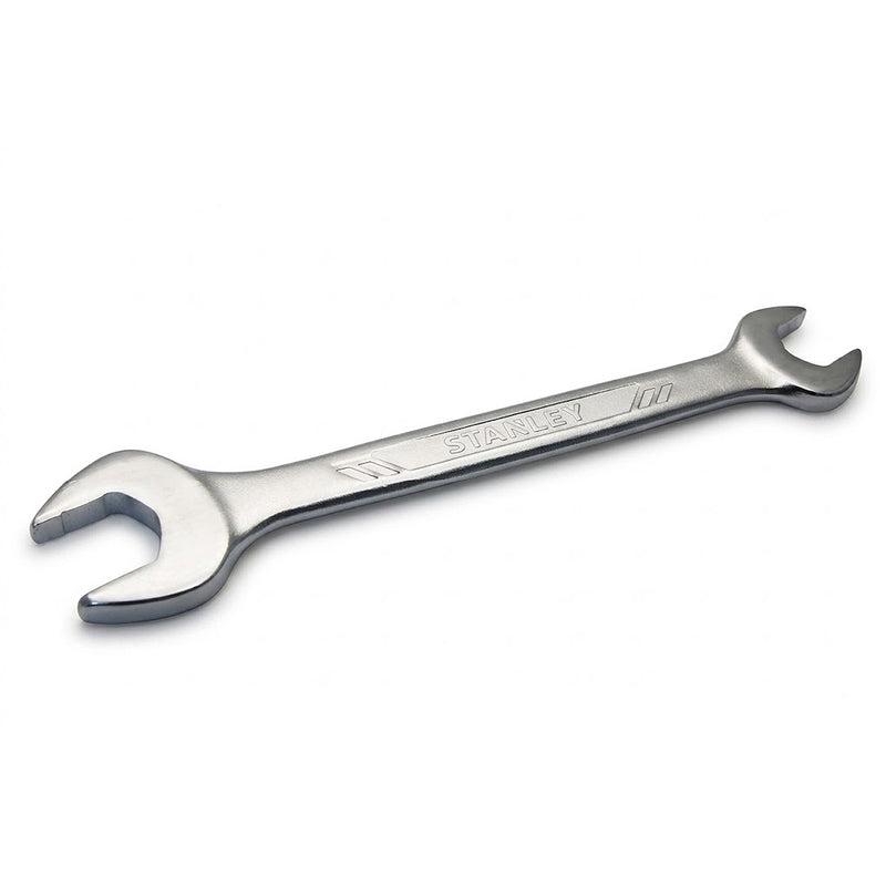 Cờ lê 2 đầu miệng Slimline hệ inch Stanley 87-677-1 kích thước 5/16 inch x 3/8 inch chất liệu thép Cr-V mạ Satin Chrome