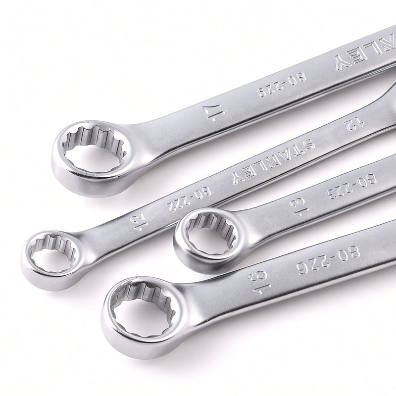 Bộ cờ lê vòng miệng hệ mét, 9 chi tiết Stanley STMT80941-8 kích thước từ 8mm - 17mm