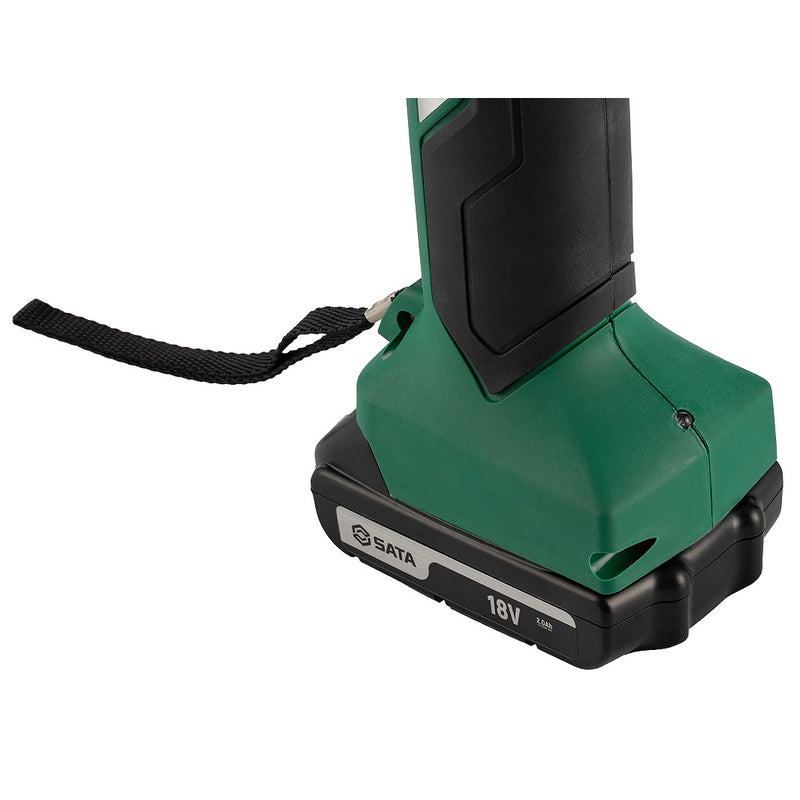 Máy bấm cose thủy lực SATA 51040 dùng Pin 18V, phạm vi sử dụng từ 16mm² – 300mm²