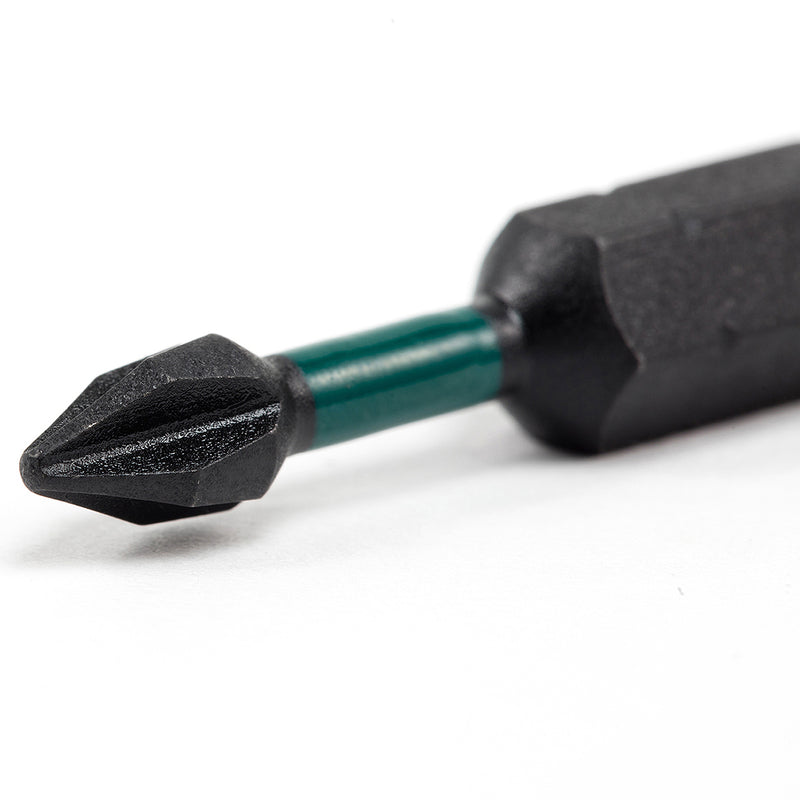 Vĩ 10 mũi vặn vít đầu bake SATA đuôi lục giác 6.35mm (1/4 inch), kích thước từ PH1 - PH3
