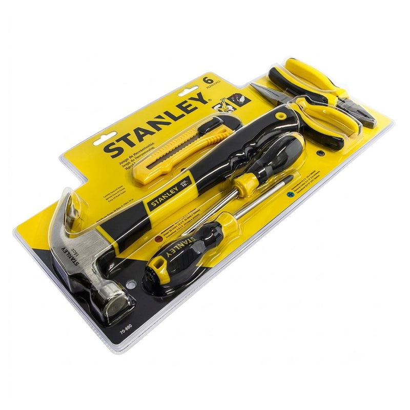 Bộ dụng cầm tay 6 chi tiết Stanley 70-880