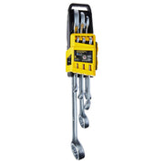 Bộ cờ lê vòng miệng hệ mét 6 chi tiết Stanley STMT81560-LA kích thước 6mm đến 22mm trên vỉ nhựa treo