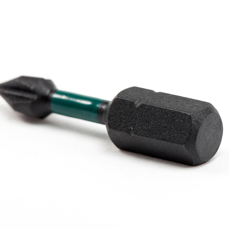 Vĩ 10 mũi vặn vít đầu bake SATA đuôi lục giác 6.35mm (1/4 inch), kích thước từ PH1 - PH3