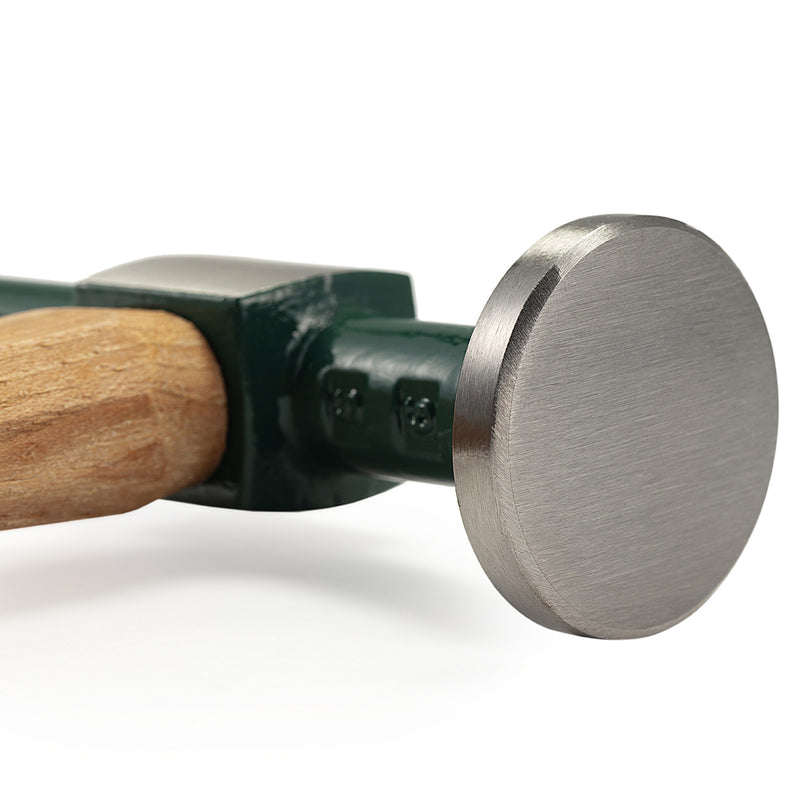 Búa gò kim loại, mũi cong, cán gỗ Hickory SATA 92103 chiều dài 330mm, trọng lượng 305g