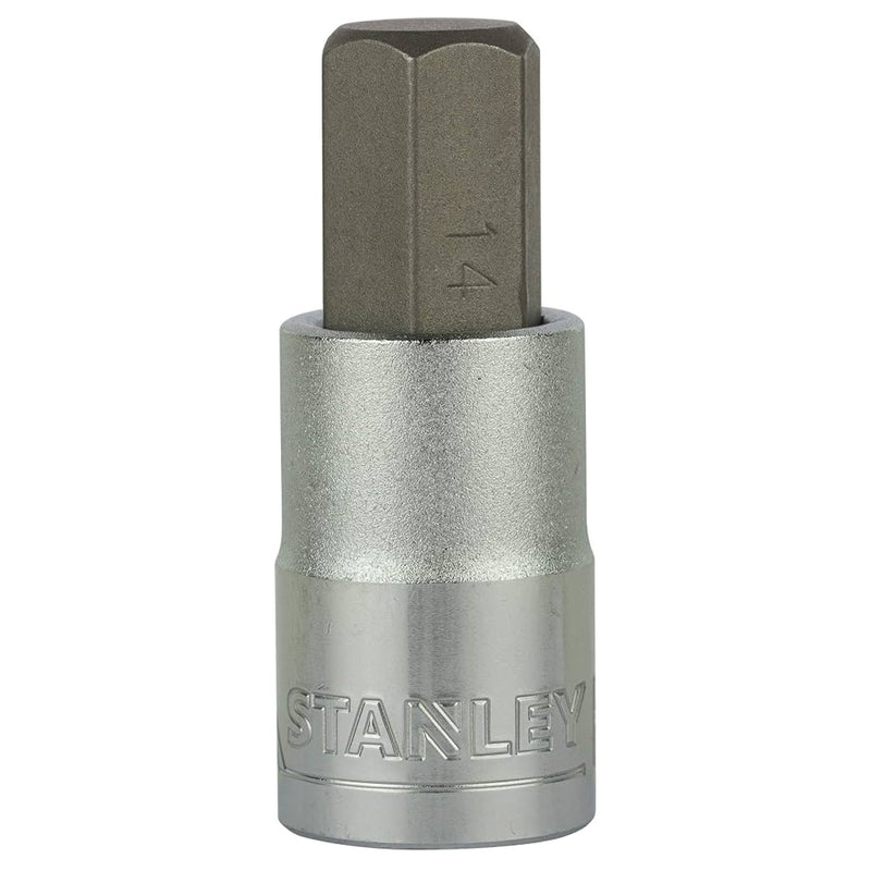 Mũi vặn vít đầu lục giác gắn đầu siết bu lông cốt 1/2 inch Stanley kích thước từ 4mm - 19mm