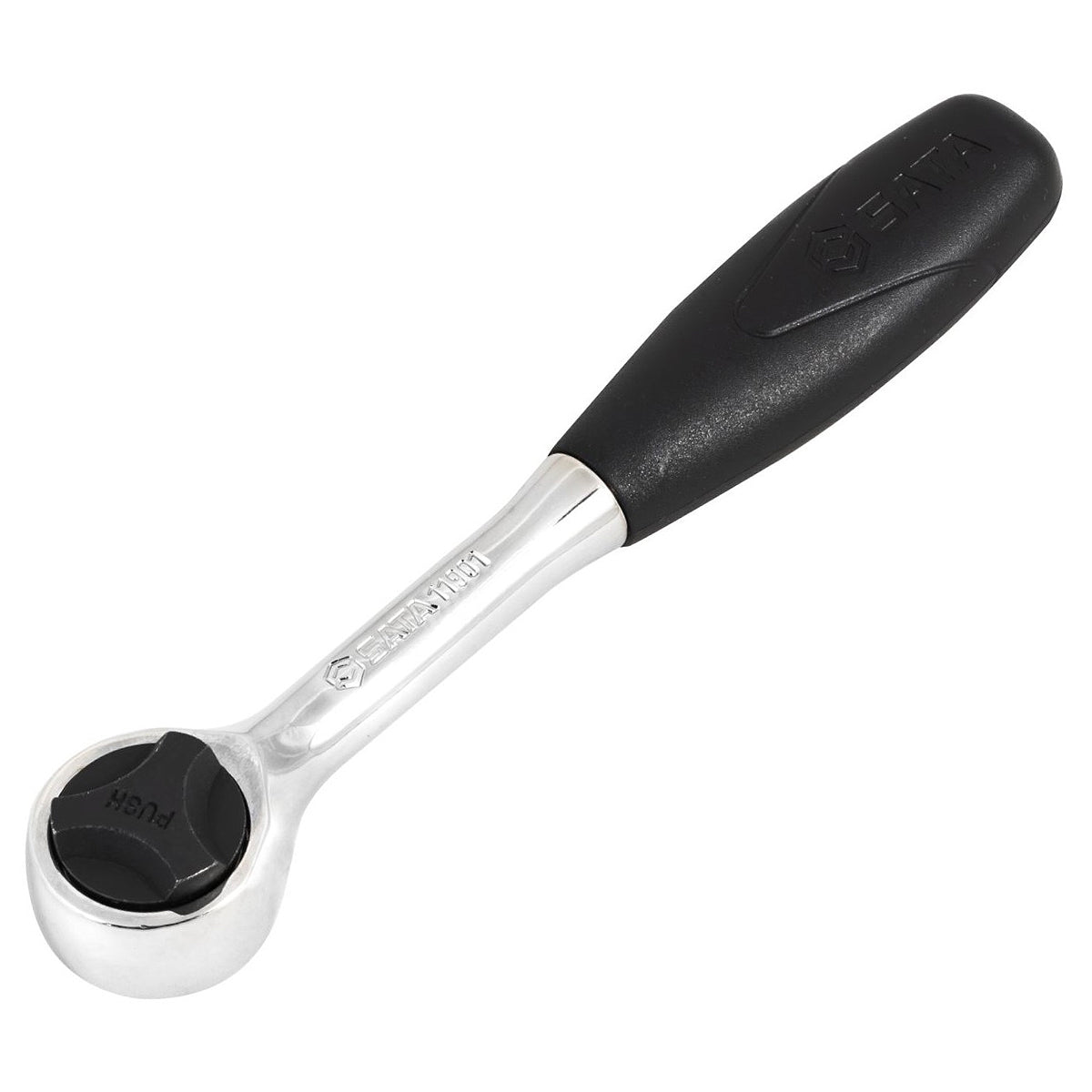 Cần siết tuýp tự động SATA 11901 cốt 1/4 inch, 143mm, thép Cr-V, nhả nhanh, chuyển chiều 1 tay