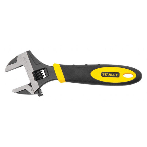 Mỏ lết dòng MaxSteel Stanley 90-947 tay cầm bọc cao su chống trượt phối màu đen vàng kích thước 160mm (6 inch)
