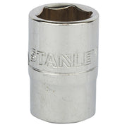 Đầu tuýp 6 cạnh mạ Chrome cốt 3/8 inch Stanley thiết kế Maxi-Drive