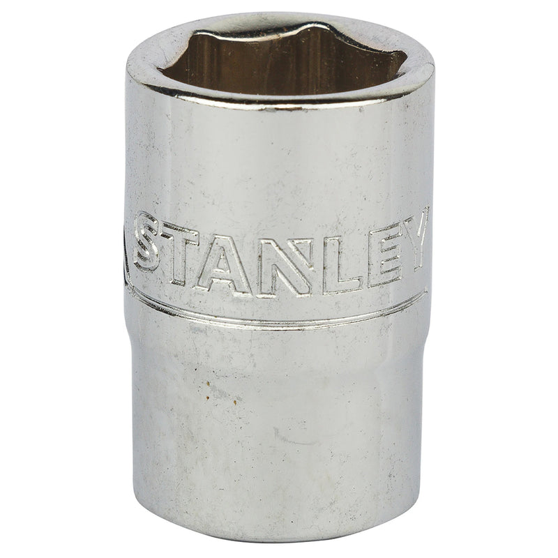 Đầu tuýp 6 cạnh mạ Chrome cốt 3/8 inch Stanley thiết kế Maxi-Drive