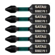 Vĩ 10 mũi vặn vít đầu bake SATA PH1-PH3 đuôi lục giác 1/4 inch 29mm thép S2