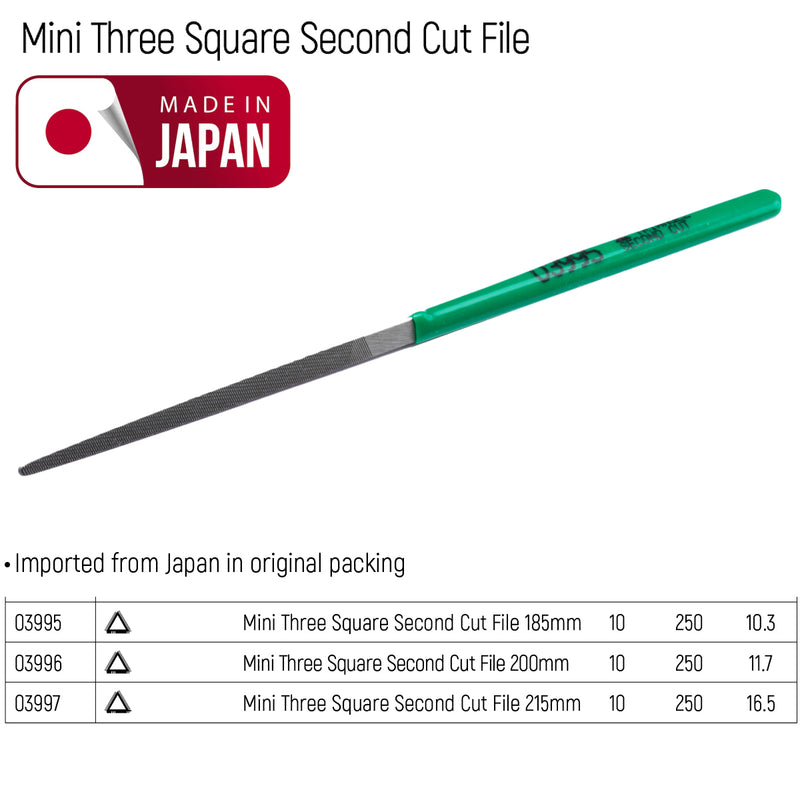 Dũa tam giác mini SATA chiều dài từ 185mm - 215mm