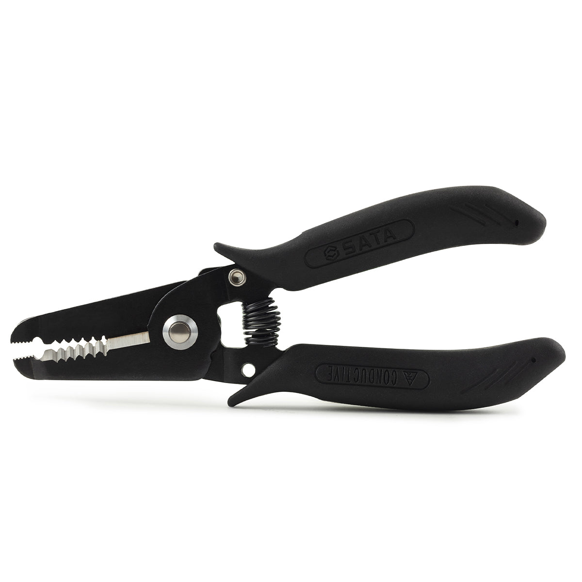 Kìm tuốt dây chống tĩnh điện SATA 150mmESD, bóc vỏ dây chính xác, bảo vệ linh kiện điện tử