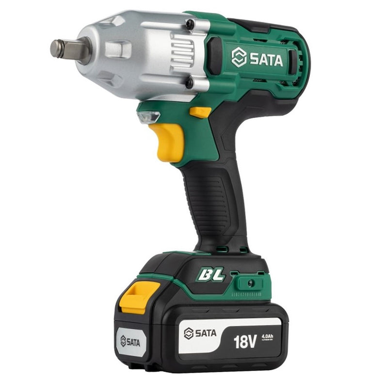 Máy siết bu lông SATA 51074 18V cốt 1/2 inch lực 580Nm động cơ Brushless