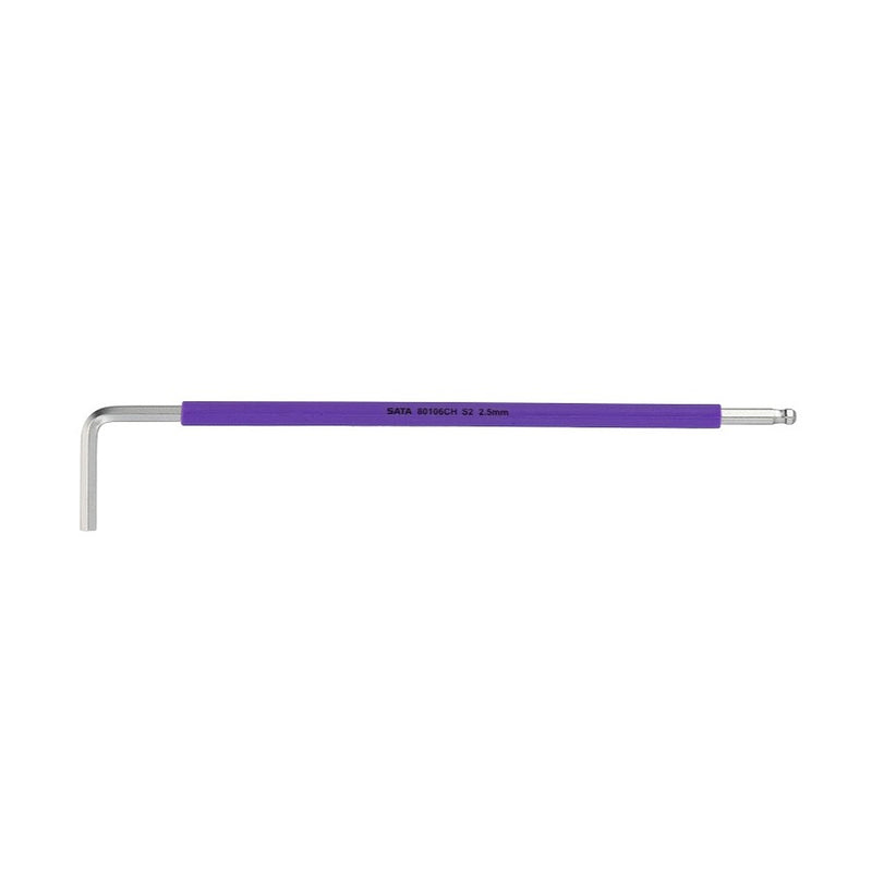 Lục giác đầu bi, bọc nhựa màu chống trượt SATA kích thước từ 1.5mm - 10mm