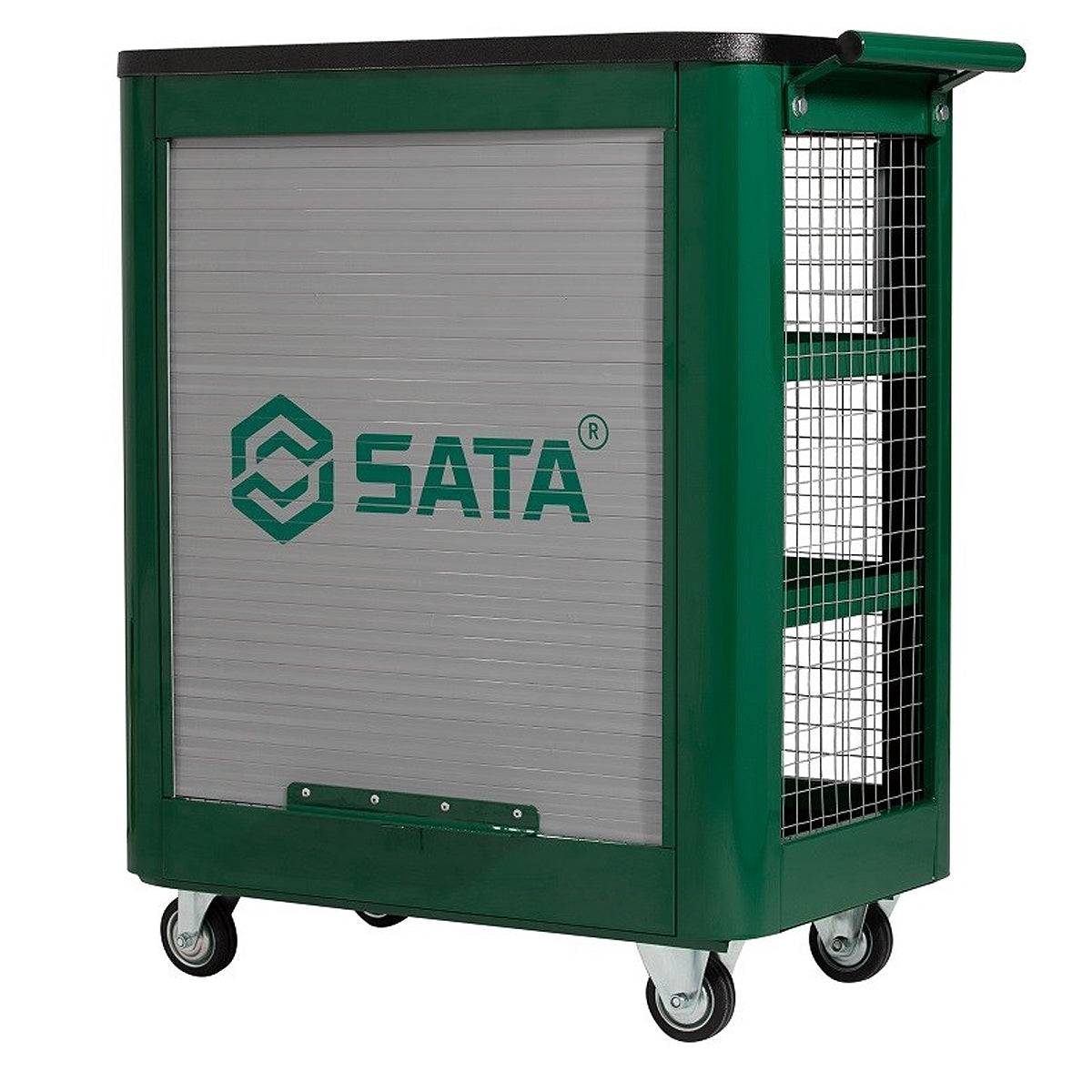 Xe đẩy dụng cụ cửa cuốn SATA 95111, xe đẩy dụng cụ công nghiệp, xe đẩy gara, xe đẩy bảo trì, xe đẩy thép carbon, xe đẩy đa năng.