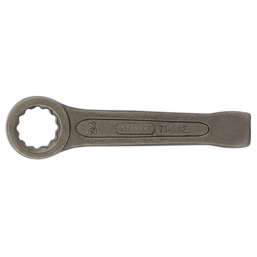 Cờ lê đóng đầu vòng 12 cạnh Stanley 71-682 kích thước 24mm chất liệu thép hợp kim Chrome Vanadium tiêu chuẩn DIN 7444