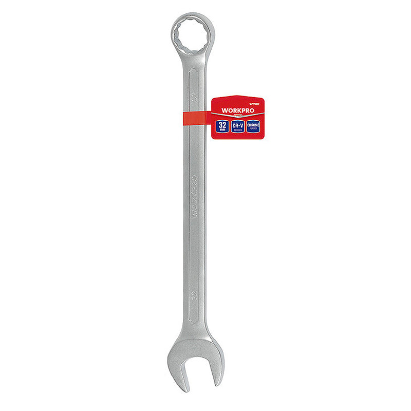 Cờ lê vòng - miệng bằng thép CR-V mạ chrome mờ (6mm-32mm) Workpro