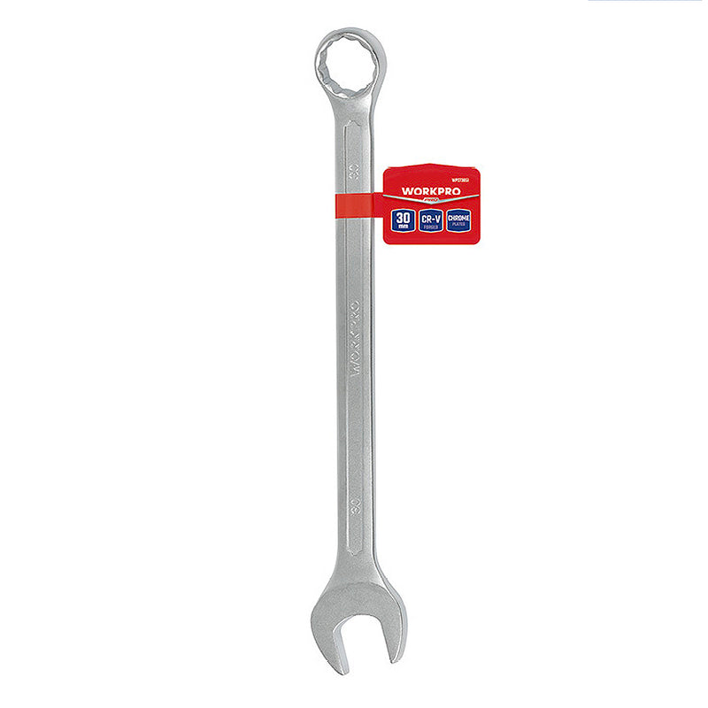 Cờ lê vòng - miệng bằng thép CR-V mạ chrome mờ (6mm-32mm) Workpro