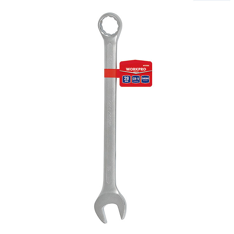 Cờ lê vòng - miệng bằng thép CR-V mạ chrome mờ (6mm-32mm) Workpro