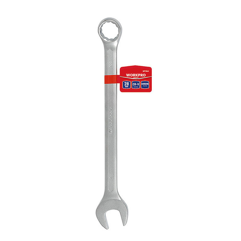 Cờ lê vòng - miệng bằng thép CR-V mạ chrome mờ (6mm-32mm) Workpro