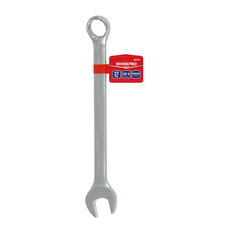 Cờ lê vòng - miệng bằng thép CR-V mạ chrome mờ (6mm-32mm) Workpro