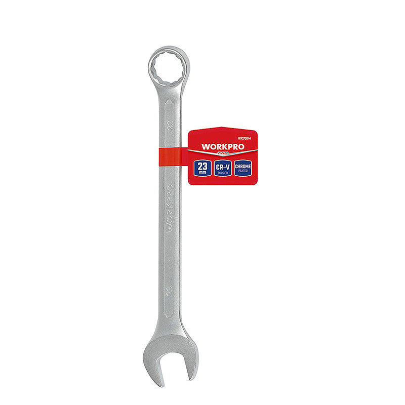 Cờ lê vòng - miệng bằng thép CR-V mạ chrome mờ (6mm-32mm) Workpro