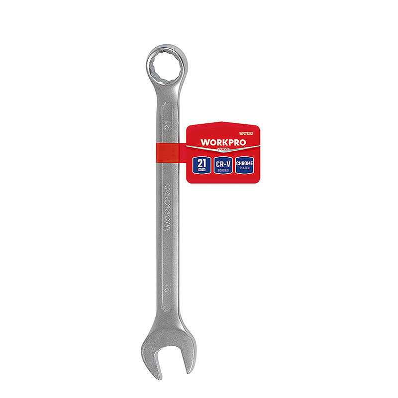 Cờ lê vòng - miệng bằng thép CR-V mạ chrome mờ (6mm-32mm) Workpro