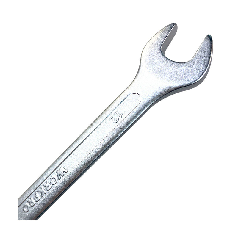 Cờ lê vòng - miệng bằng thép CR-V mạ chrome mờ (6mm-32mm) Workpro