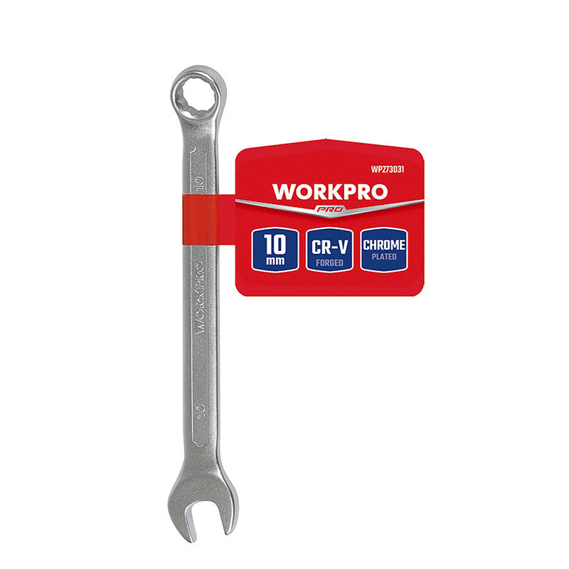 Cờ lê vòng - miệng bằng thép CR-V mạ chrome mờ (6mm-32mm) Workpro