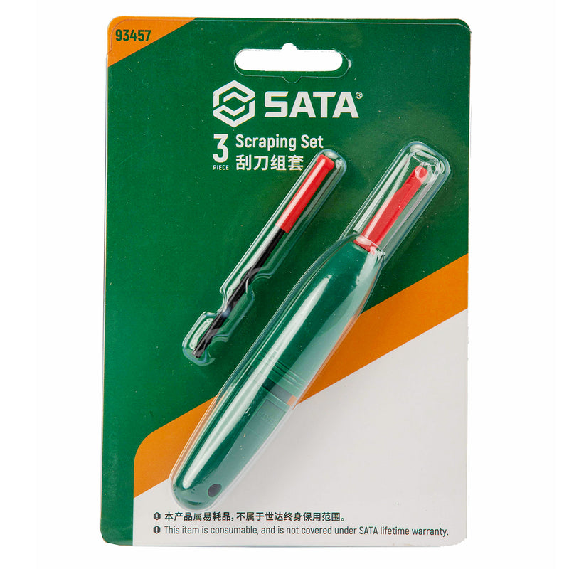 Bộ dao cạo ba via 3 chi tiết SATA 93457