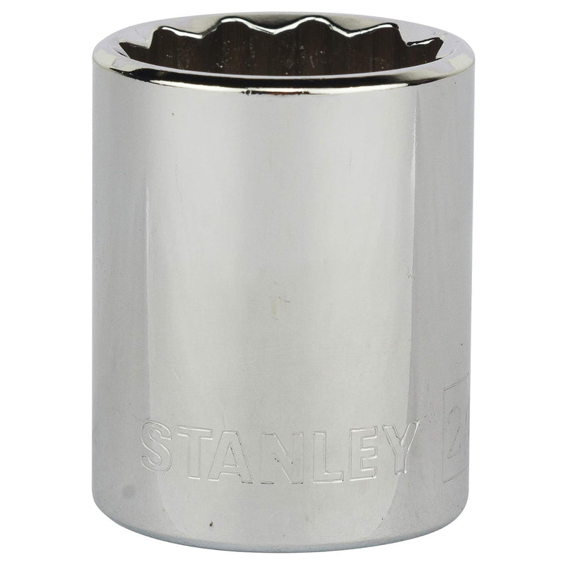 Đầu tuýp 12 cạnh, cốt 1/2 inch Stanley kích thước từ 8mm - 34mm