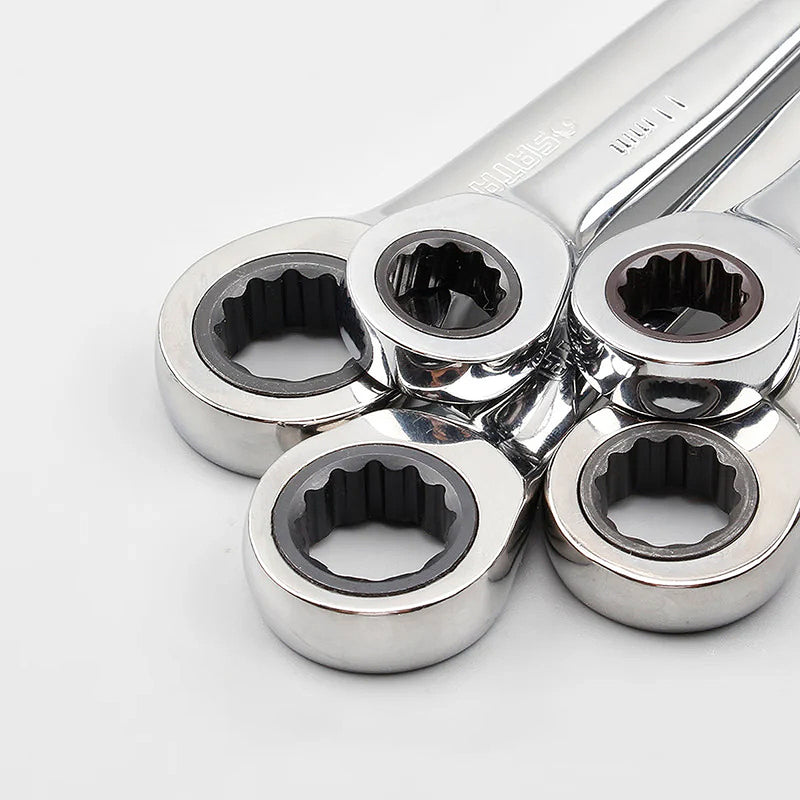 Cờ lê vòng miệng tự động, tay đòn X-Beam, hệ mét SATA kích thước từ 8mm - 19mm