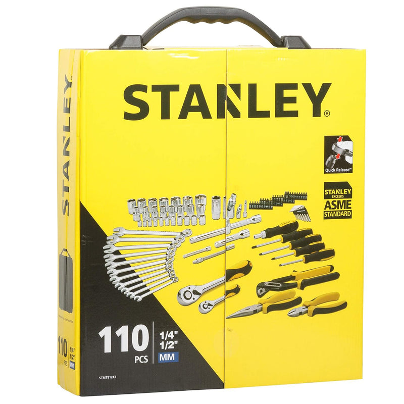 Bộ dụng cụ tổng hợp 110 chi tiết Stanley STMT81243