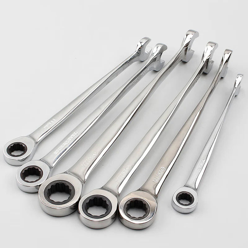 Cờ lê vòng miệng tự động, tay đòn X-Beam, hệ mét SATA kích thước từ 8mm - 19mm