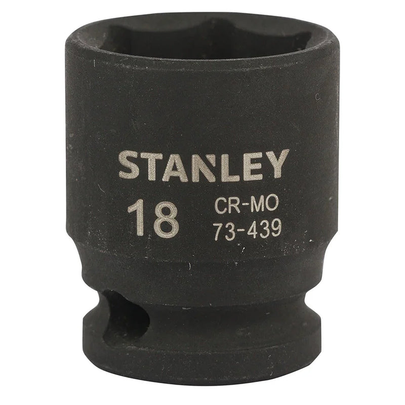 Đầu tuýp 6 cạnh cốt 3/8 inch Stanley kích thước từ 8mm - 24mm