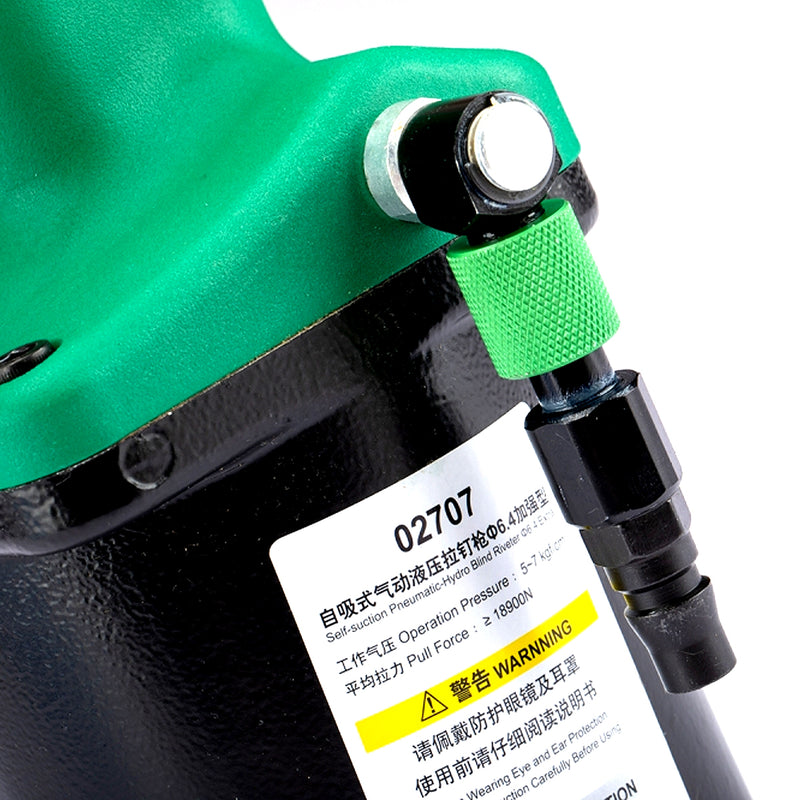 Máy rút đinh ri vê tự động, dùng khí nén thủy lực SATA