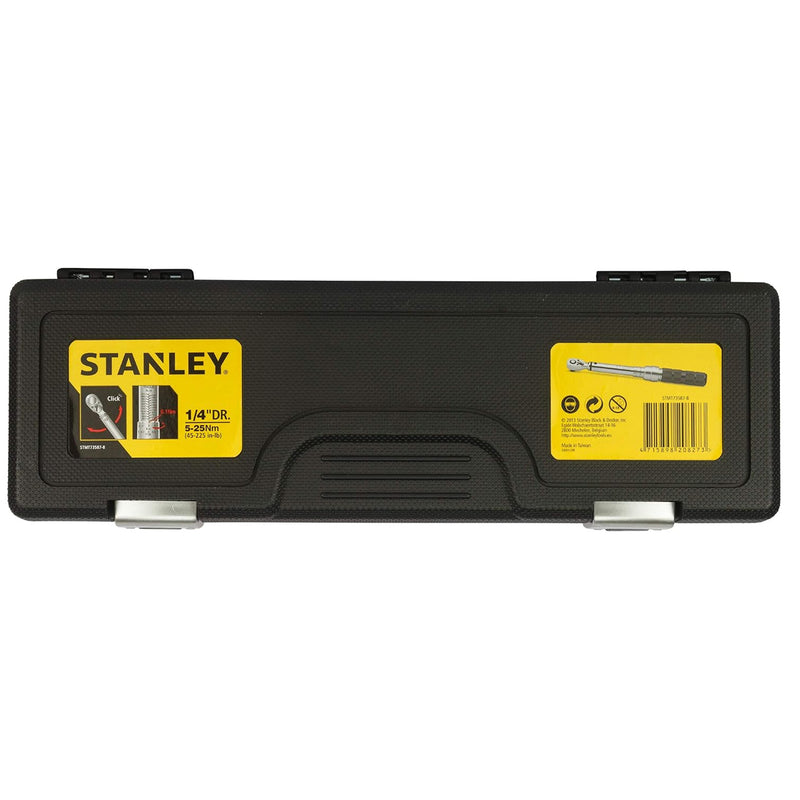 Cần siết lực tự động cốt 1/4 inch Stanley STMT73587-8 dải lực từ 5Nm - 25Nm