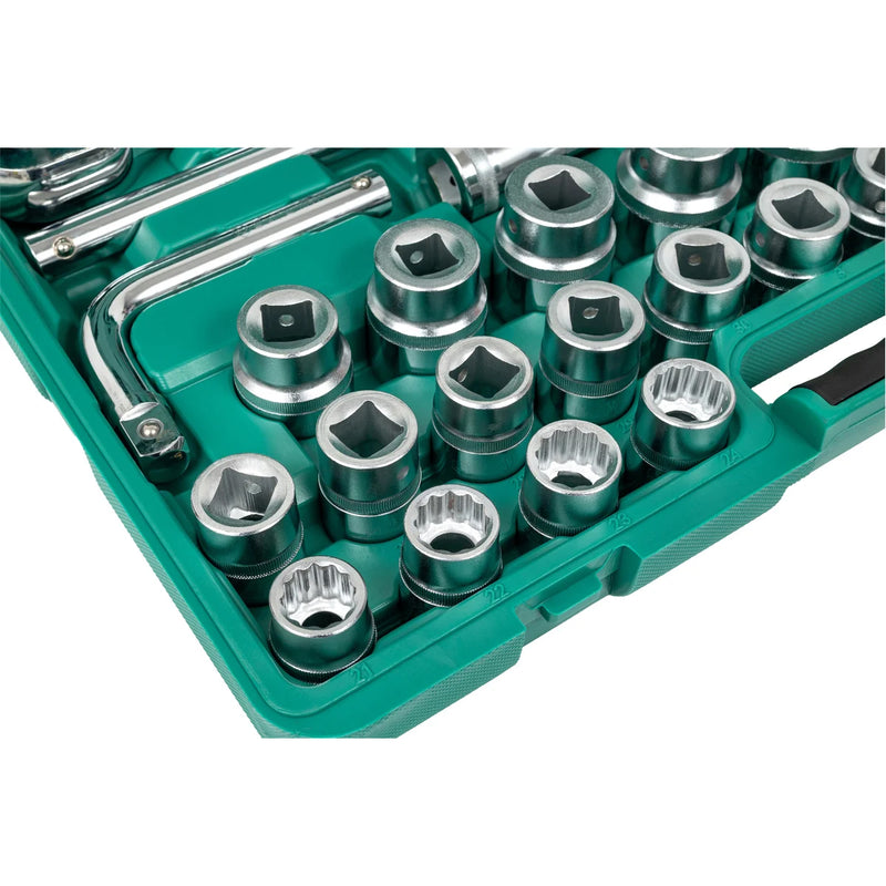 Bộ đầu tuýp kết hợp cốt 3/4 inch và 1 inch 26 chi tiết SATA 09016