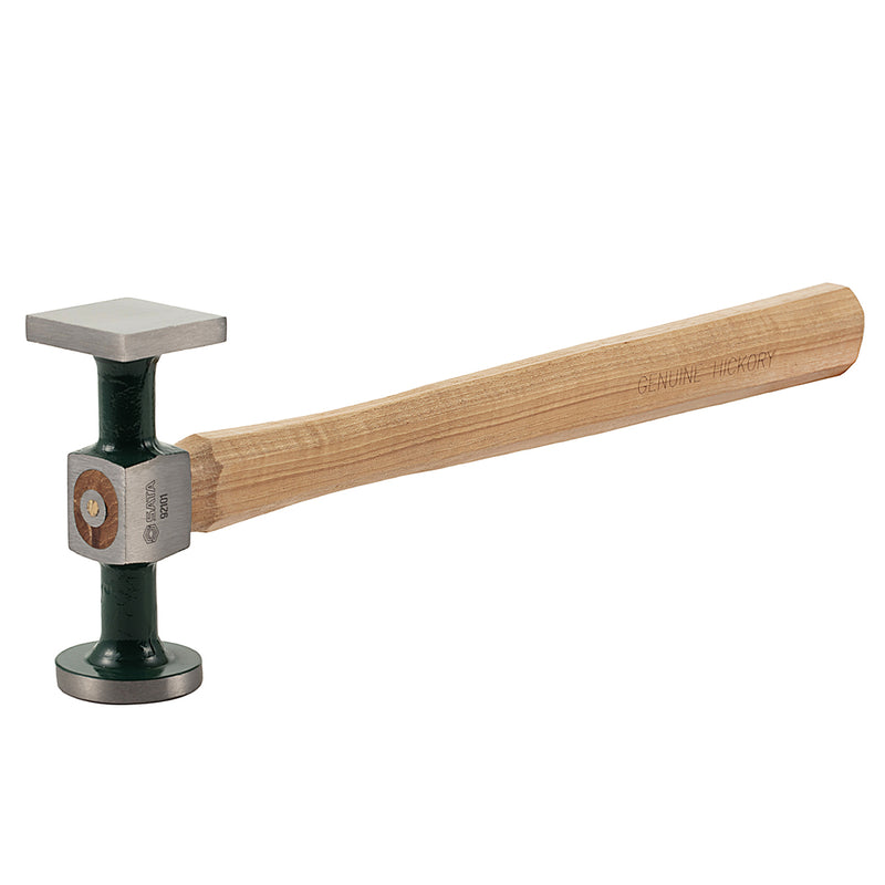 Búa gò kim loại, cán gỗ Hickory SATA 92101 chiều dài 330mm, trọng lượng 320g