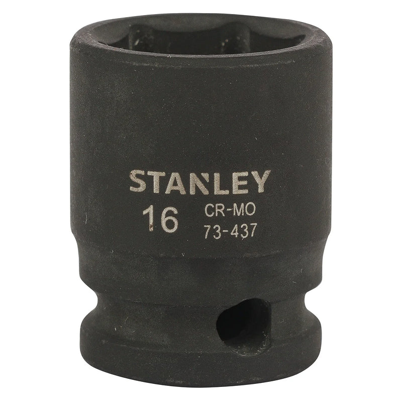 Đầu tuýp 6 cạnh cốt 3/8 inch Stanley kích thước từ 8mm - 24mm