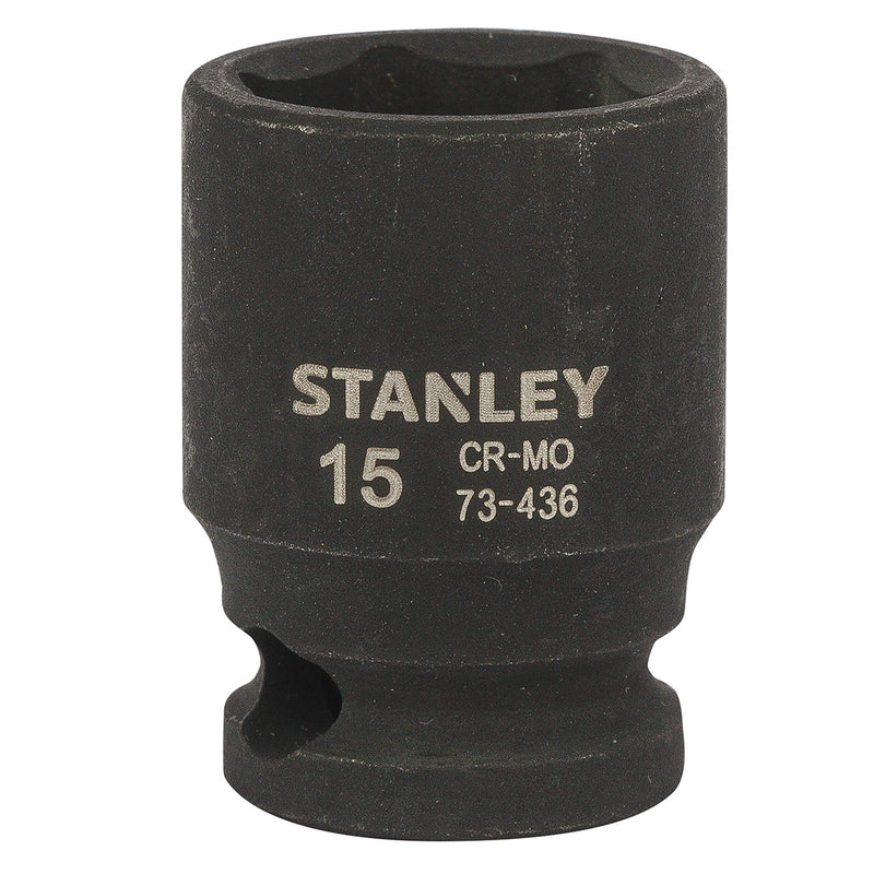 Đầu tuýp 6 cạnh cốt 3/8 inch Stanley kích thước từ 8mm - 24mm