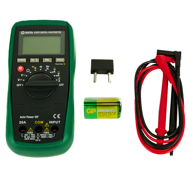 Đồng hồ vạn năng kỹ thuật số SATA 03015