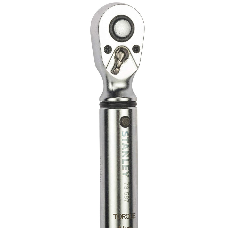 Cần siết lực tự động cốt 1/4 inch Stanley STMT73587-8 dải lực từ 5Nm - 25Nm
