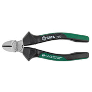 Kìm cắt chéo SATA 72721 150mm (6 inch) - Lưỡi cắt thép cứng, tay cầm chống trượt