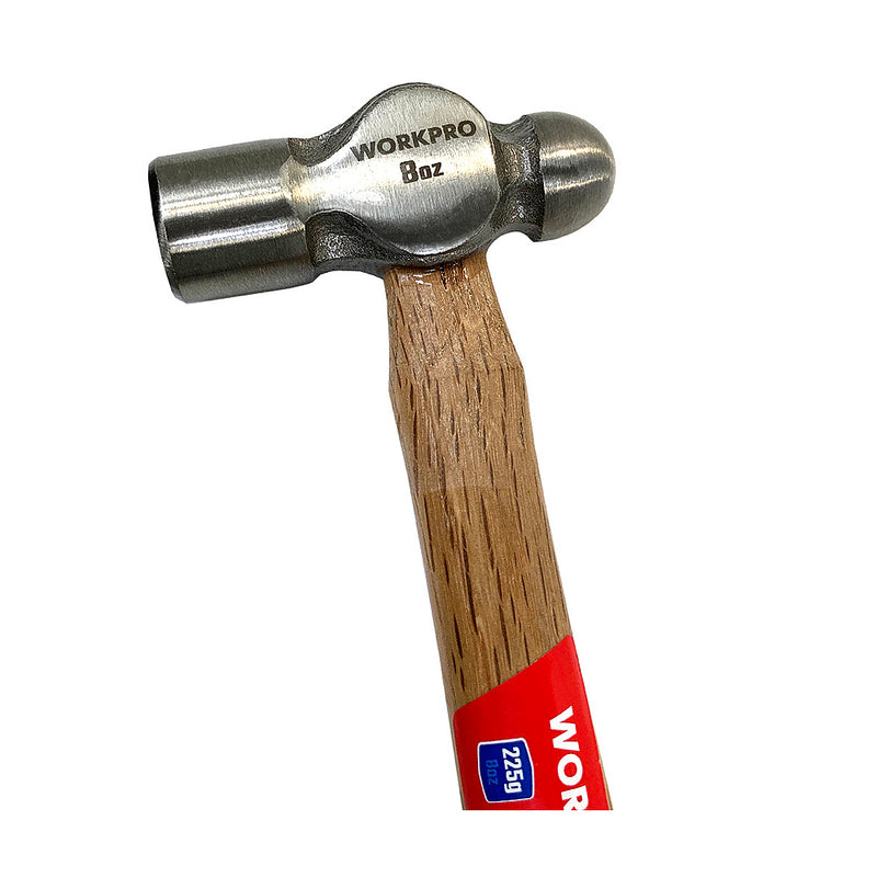 Búa đầu tròn cán gỗ Workpro
