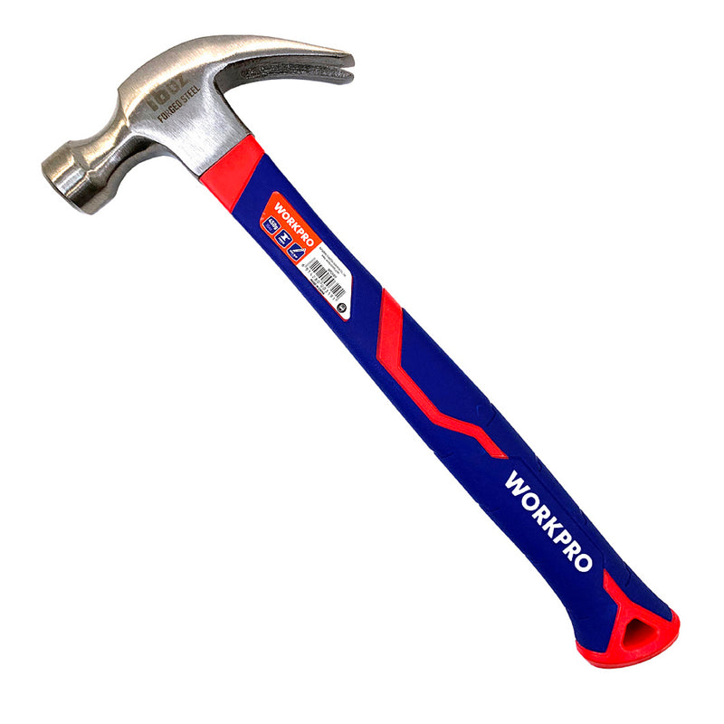 Búa sừng dê thép trui gia nhiệt, cán búa bằng sợi thuỷ tinh Workpro